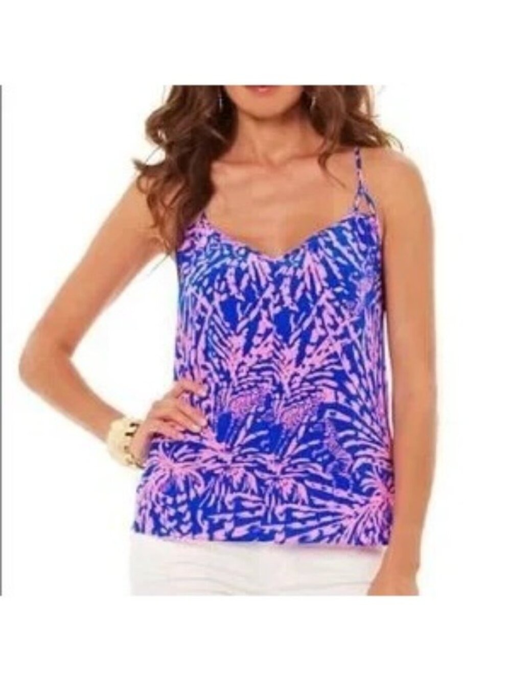 Lilly Pulitzer Rory zebra tank size XXS